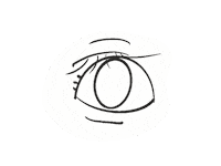 Face Eyes Sticker by grace