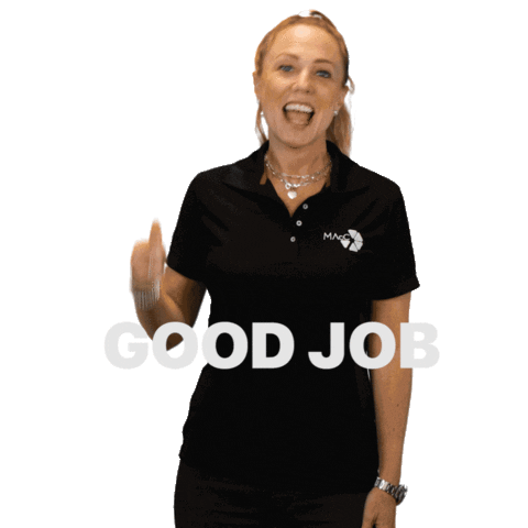 Good Job Sticker by MAcC Modern Academy