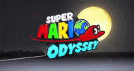 Super Mario Title Screen GIF