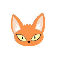 Lisyasha cat fox lisyasha Sticker