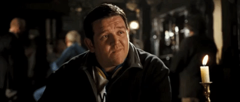 hot fuzz what a cunt GIF