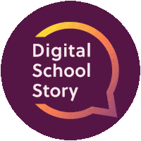 digischoolstory logo bunt dss digitalschoolstory Sticker
