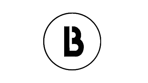 B Sticker by LABASAD