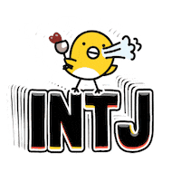 banggooso mbti intj 엠비티아이 방구석연구소 Sticker