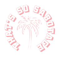 Palm Sabotage Sticker by Brunette The Label