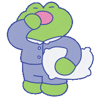 Sleepy Good Night Sticker