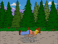 scared homer simpson GIF