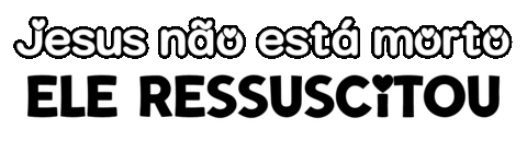 Ele Vive Jesus Sticker by Bel Diniz