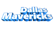 Dallas Mavericks Sport Sticker by GIPHY Text