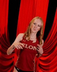 Elon Cross Country GIF by Elon Phoenix