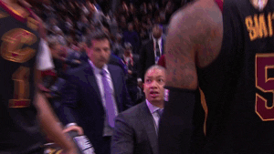 cleveland cavaliers cavs GIF by NBA