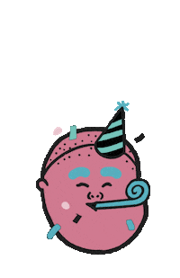 Celebrating Happy Birthday Sticker by Plasma Republic