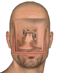 Surprised Art Sticker by badblueprints