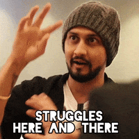 Somebody Up There Likes Me Smile GIF by Digital Pratik