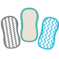 minkyhomecare cleaning pad minky hinching Sticker