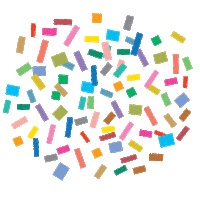 Rainbow Dancing Sticker by Color Factory
