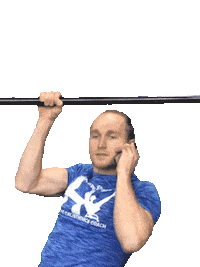 Hendrivermeer workout call calisthenics bicep Sticker