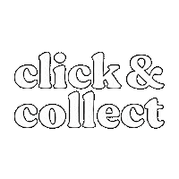 Click Black And White Sticker