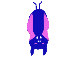 Holiday Bat Sticker by Fourpost