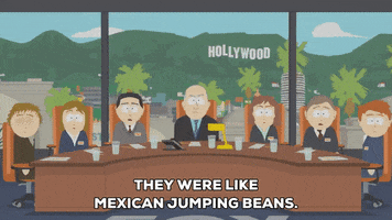 hollywood meeting GIF by South Park 