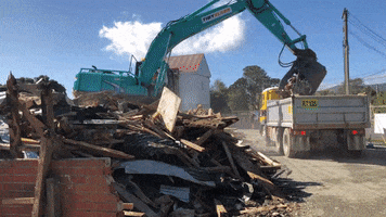 Demolition GIF by Tidy Slabs