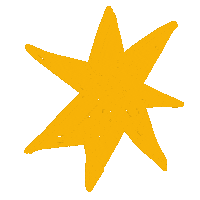 Gold Star Sticker by allciie
