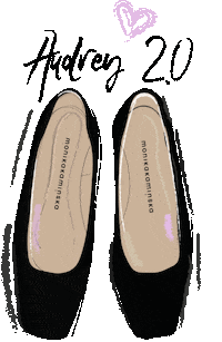 Audrey Flats Sticker by Monika Kaminska