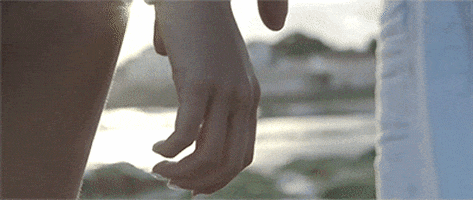 holding hands GIF