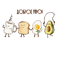 Party Food Sticker