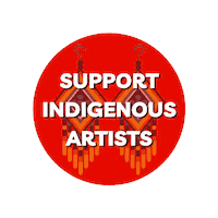 Artist Earrings Sticker by Native Students Union