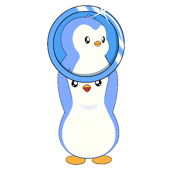 Crypto Penguin Sticker by Pudgy Penguins