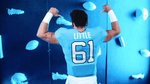 North Carolina Football GIF by UNC Tar Heels