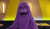 Big Brain Grimace GIF by McDonald's CZ/SK