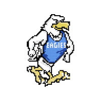 Georgia Southern Pixel Sticker by Georgia Southern University - Auxiliary Services