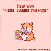 Sweet Dreams Kiss GIF by SoyandMochi