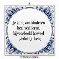 Nl Onderwijs GIF by Tegelspreuken.nl