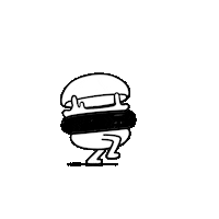 Dance Running Sticker by Patty Slaps