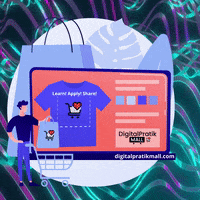 Shop Now Tshirt GIF by Digital Pratik