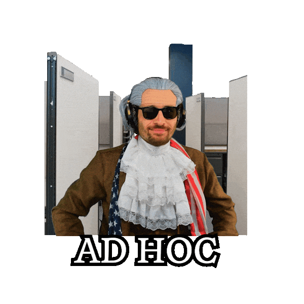 One Off Adhoc Sticker