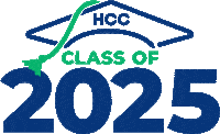 Grad Cap Hcc Sticker by Hillsborough Community College
