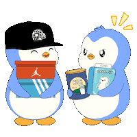 Mad Shopping Spree Sticker by Pudgy Penguins