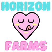 Heart Sticker by horizon farms