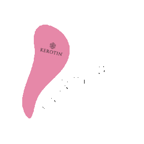 Detangler Kerotin Sticker by TayanaMelzerLima