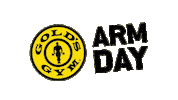 Sticker by Gold's Gym