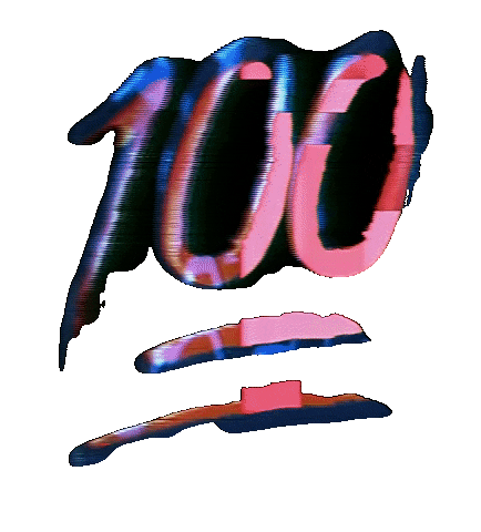 Glitch Emoji Sticker by #BASILIO
