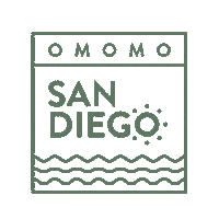 San Diego Boba Sticker by OMOMO Tea Shoppe