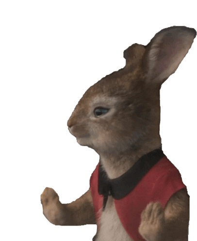 Scream What Sticker by Peter Rabbit Movie