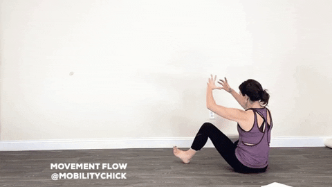 mobilitychick giphygifmaker yoga training flow GIF