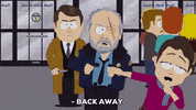 knife injury GIF by South Park 