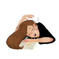 Sleepy Good Night My Love Sticker